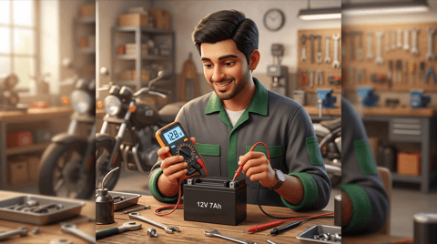 Illustration: EV Battery Health Check & Replacement